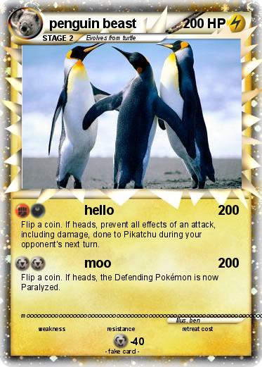 Pokemon penguin beast