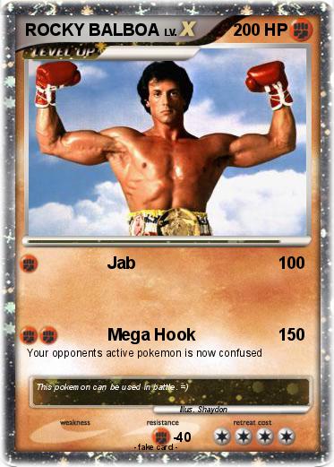 Pokemon ROCKY BALBOA