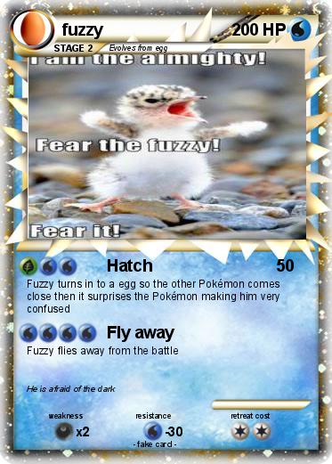 Pokemon fuzzy