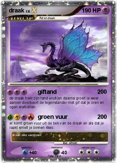 Pokemon draak