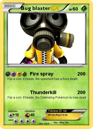Pokemon Bug blaster