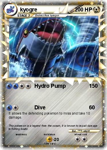 Pokemon kyogre
