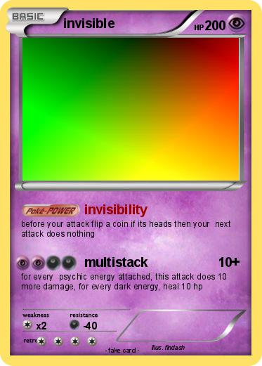 Pokemon invisible