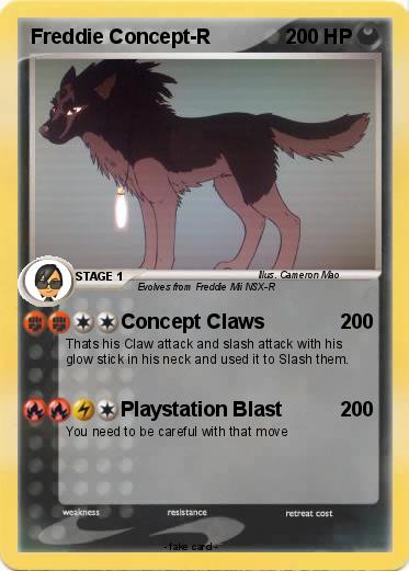 Pokemon Freddie Concept-R