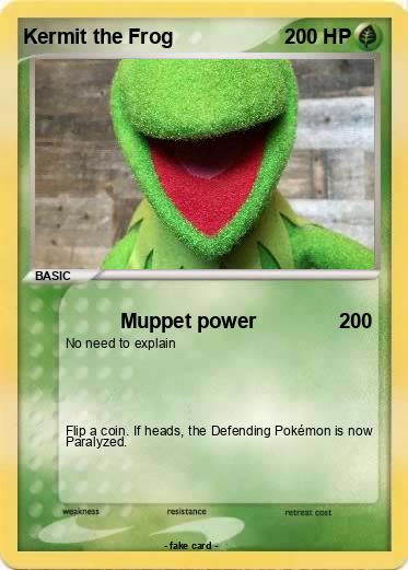 Pokemon Kermit the Frog