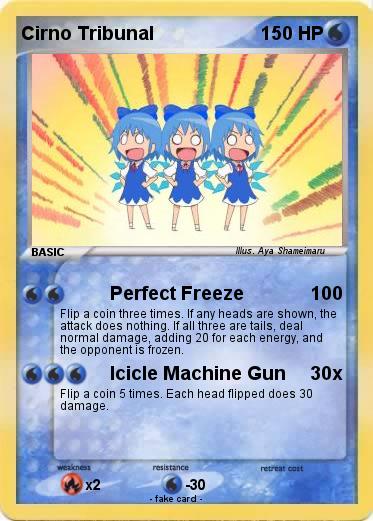 Pokemon Cirno Tribunal