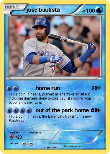 Pokemon jose bautista