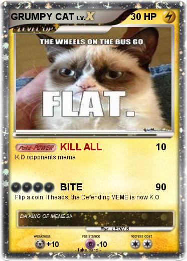 Pokemon GRUMPY CAT