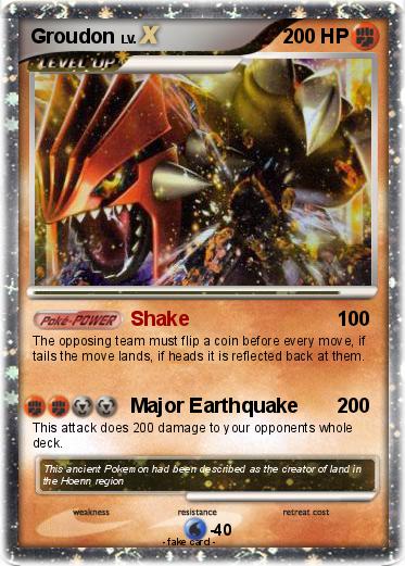 Pokemon Groudon