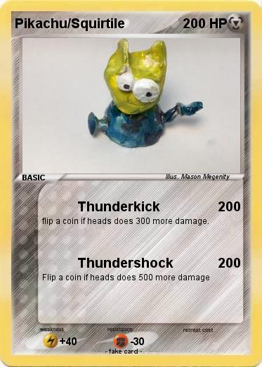 Pokemon Pikachu/Squirtile