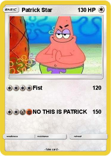 Pokemon Patrick Star
