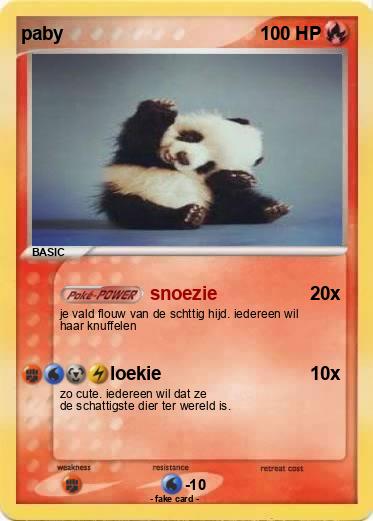 Pokemon paby