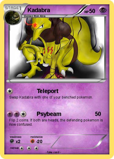 Pokemon Kadabra