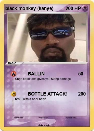 Pokemon black monkey (kanye)