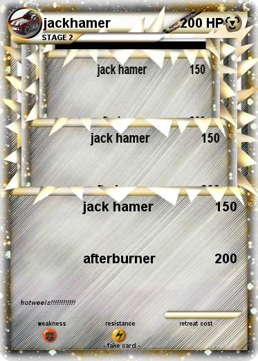 Pokemon jackhamer