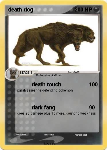 Pokemon death dog