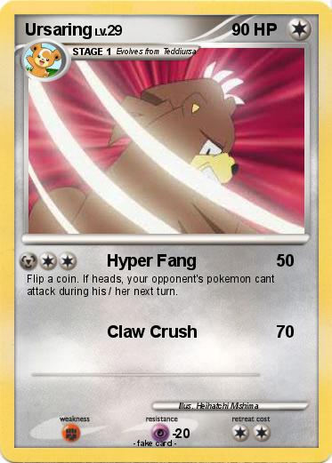 Pokemon Ursaring