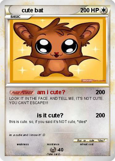 Pokemon cute bat