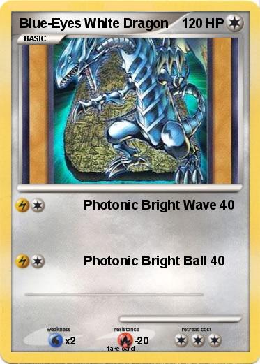 Pokemon Blue-Eyes White Dragon
