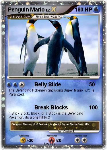 Pokemon Penguin Mario