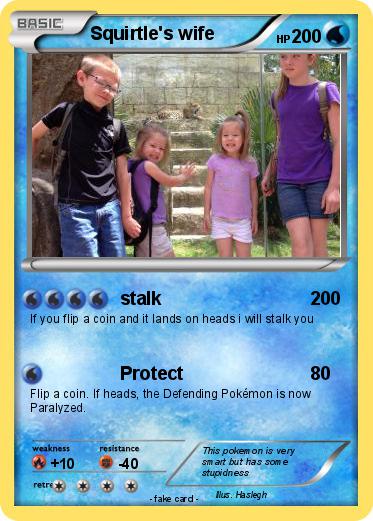 Pokemon Squirtle's wife
