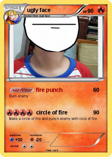 Pokemon ugly face