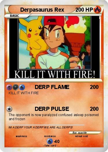 Pokemon Derpasaurus Rex