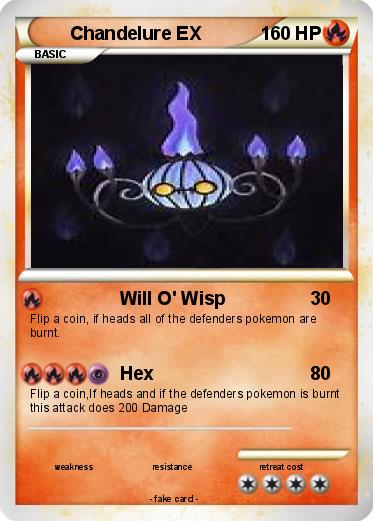 Pokemon Chandelure EX