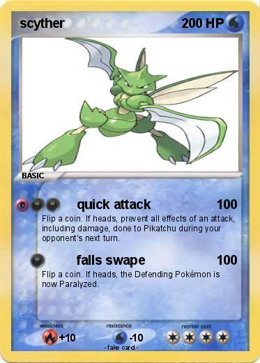 Pokemon scyther