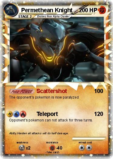 Pokemon Permethean Knight