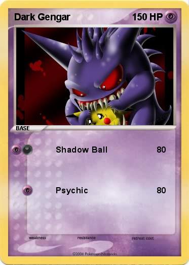 Pokemon Dark Gengar
