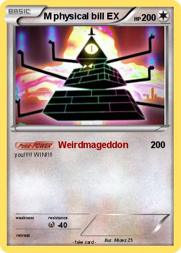 Pokemon M physical bill EX