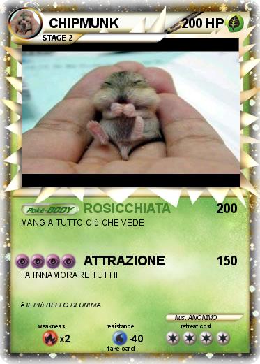Pokemon CHIPMUNK