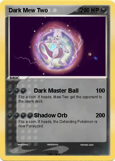 Pokemon Dark Mew Two
