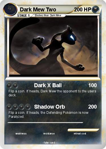 Pokemon Dark Mew Two