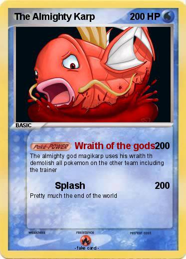 Pokemon The Almighty Karp