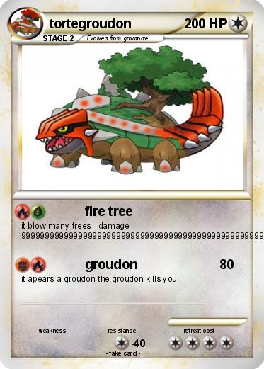 Pokemon tortegroudon