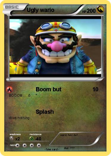 Pokemon Ugly wario