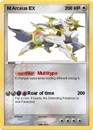 Pokemon M Arceus EX