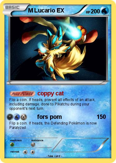 Pokemon M Lucario EX