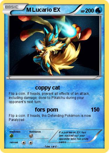Pokemon M Lucario EX