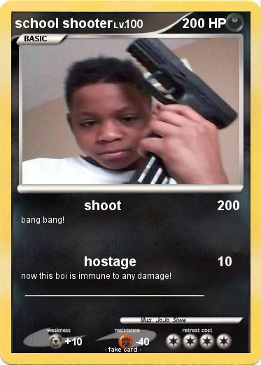 Pokemon school shooter