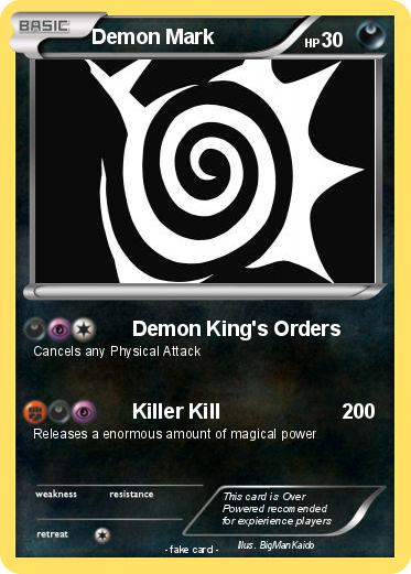 Pokemon Demon Mark