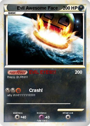 Pokemon Evil Awesome Face