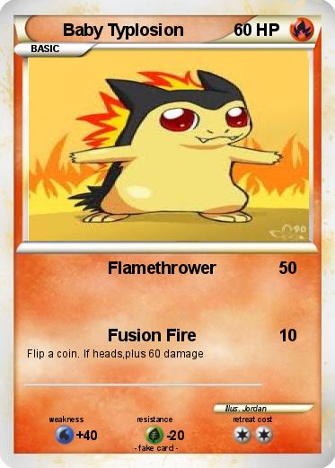 Pokemon Baby Typlosion