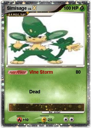 Pokemon Simisage