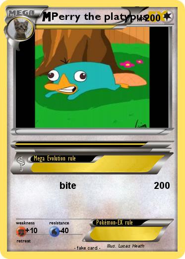 Pokemon Perry the platypus