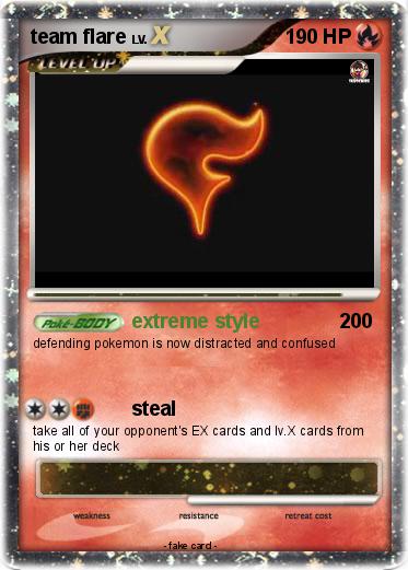 Pokemon team flare