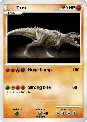 Pokemon T rex