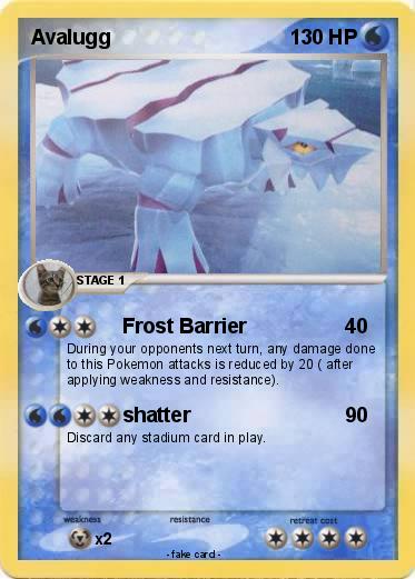 Pokemon Avalugg